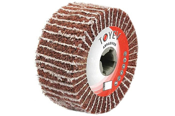 Валик комбинированный шлифовальный AKM (100x100x19 мм; A-С+252X; P40) Toyev 004978