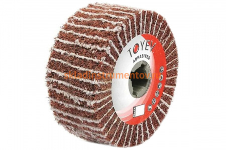 Валик комбинированный шлифовальный AKM (100x100x19 мм; A-С+252X; P40) Toyev 004978