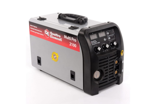 Инверторный аппарат полуавтоматической сварки QUATTRO ELEMENTI Multi Pro 2100 772-593 Инверторный аппарат полуавтоматической сварки QUATTRO ELEMENTI Multi Pro 2100 772-593