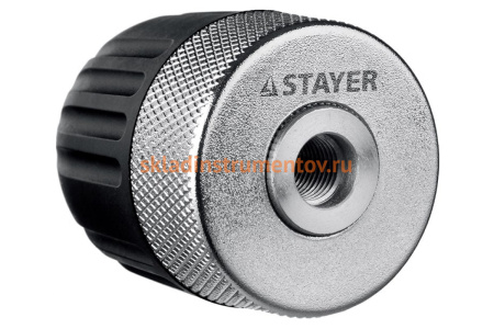 Патрон быстрозажимной с фиксатором зажима сверла (1/2", 0,8-10 мм) STAYER 29050-10-1/2