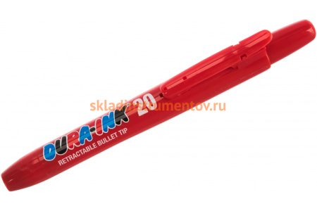 Промышленный кнопочный маркер Markal Dura Ink 20 1,5 мм красный 96576