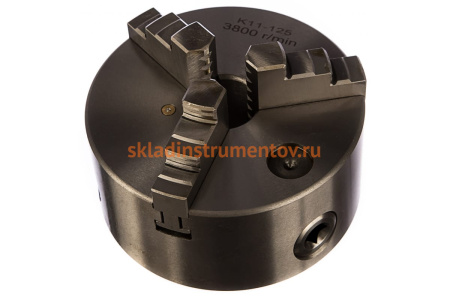 Патрон 3-х кулачковый с прямыми и обратными кулачками (125 мм) для BD-11W, BD-11G JET BD11CG-452