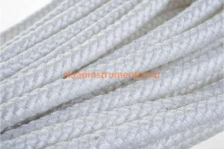 Капроновый плетеный 24-х прядный фал с сердечником 12 ммх20 м, р/н - 950 кгс КУРС 68419 Капроновый плетеный 24-х прядный фал с сердечником 12 ммх20 м, р/н - 950 кгс КУРС 68419