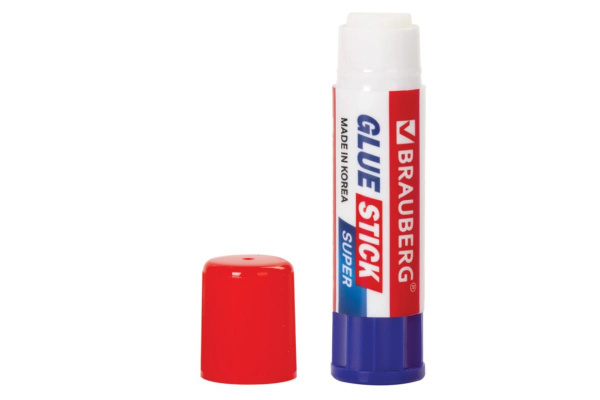 Клей-карандаш BRAUBERG SUPER 15 г, Южная Корея 229541