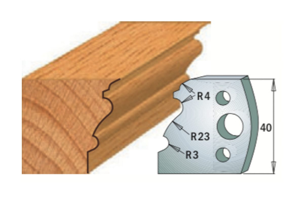 Комплект из 2-х ножей SP (40x4 мм) CMT 690.103
