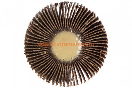 Круг лепестковый с оправкой (50х15мм; P 80) ПРАКТИКА 648-991