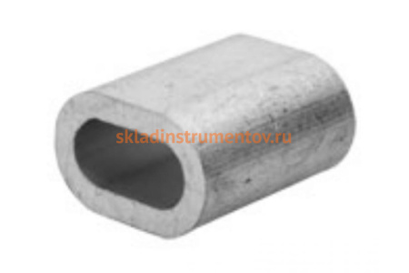 Зажим троса DIN 3093 алюминиевый 50 шт. (5 мм; ТФ5) Зубр 4-304475-05 Зажим троса DIN 3093 алюминиевый 50 шт. (5 мм; ТФ5) Зубр 4-304475-05