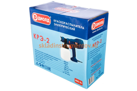 Электрический краскораспылитель ДИОЛД КРЭ-2 10131030