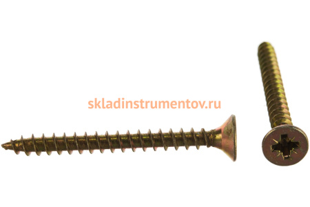 Универсальные саморезы СУ-Ж ЗУБР, 60 х 6.0 мм, 12 шт, желтый цинк, 300396-60-060