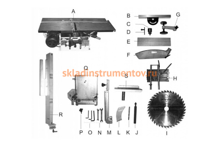 Комбинированный станок Энкор Корвет-320 93200