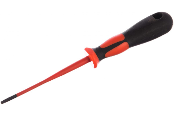 Диэлектрическая отвертка КВТ Слим шлиц 3,5 100 78587