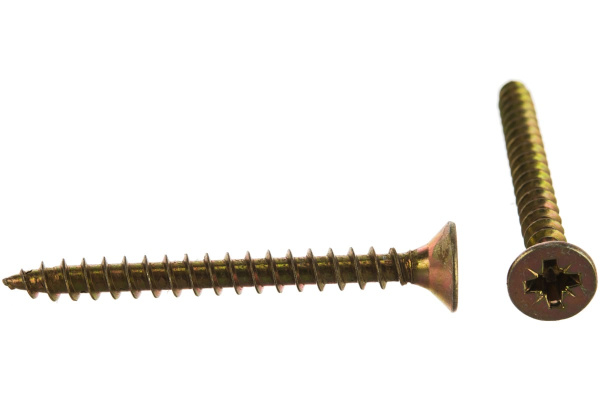 Универсальные саморезы СУ-Ж ЗУБР, 60 х 6.0 мм, 12 шт, желтый цинк, 300396-60-060