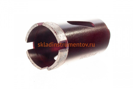 Коронка алмазная по камню с подачей воды D45-L70- М14 (45х70 мм; М14) MESSER 06-92-045