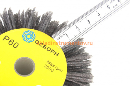 Щетка валик нейлоновая 6-026 (100 мм; P60) для Makita 9741 ОСБОРН PLM.RB10012013P60