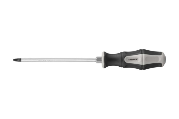 Крестовая ударная отвертка THORVIK SDPG220 PHILLIPS PH2x200 мм 52171