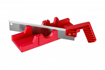 Набор Зубр МАСТЕР: пластмассовое cтусло + пила для стусла 300мм 15380-30