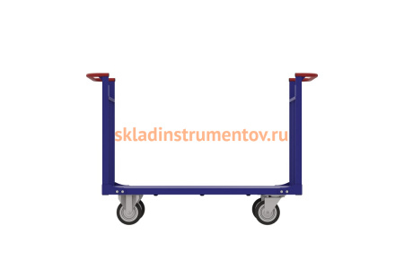 Тележка RUSKLAD ТПУД 10 200 у (800х1800) платформенная, усиленная, две ручки Тележка RUSKLAD ТПУД 10 200 у (800х1800) платформенная, усиленная, две ручки