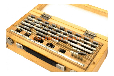 Набор призматических мер плоского угла ЧИЗ N2-1 33шт 24401