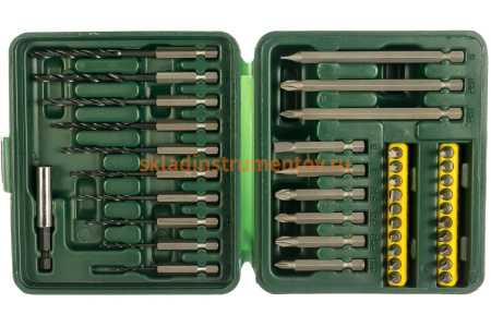 Набор бит со сверлами 40 предметов Kraftool 26156-H40