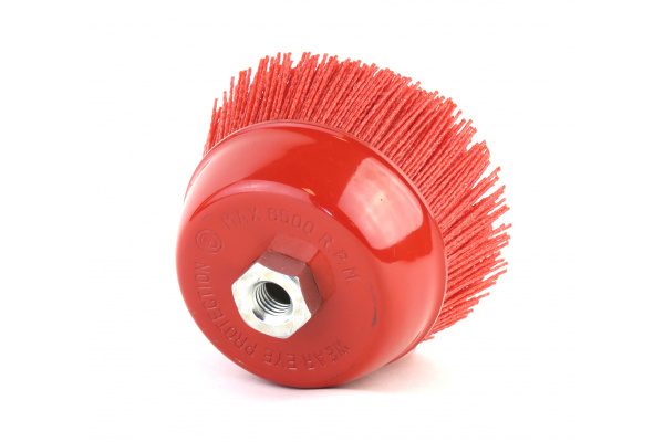 Щетка чашечная (125 мм; M14; ворс полимер-абразив P80) ОСБОРН 9-001 FW-RAS5