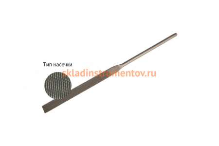 Надфиль WOLFSTAR плоский 160х4мм №00 У12 fn00003