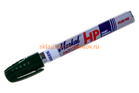 Маркер для замасленных поверхностей Markal Pro-Line HP, 3 мм, зелёный 96966