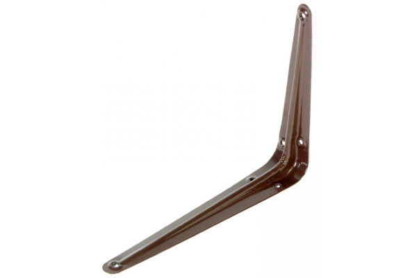 Кронштейн MFK-TORG модель1 Л 350х300 0.9мм коричн 12 14 К-106 Л