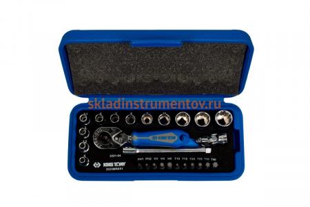 Ложемент для набора торцевых головок 2025MRE01, EVA KING TONY 82202513KKT