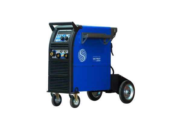 Инверторный сварочный синергетический полуавтомат с воздушным охлаждением AuroraPRO SKYWAY 350 DUAL PULSE 19109