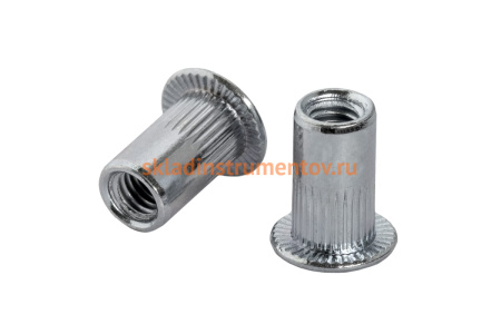 Заклепки резьбовые стальные (20 шт; M8х18.5 мм) КОБАЛЬТ 791-516