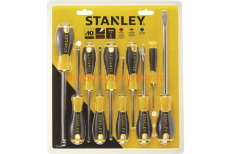 Набор из 10-ти отверток Stanley ESSENTIAL STHT0-60211