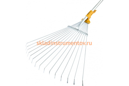 Веерные телескопические раздвижные грабли PALISAD LUXE 61787