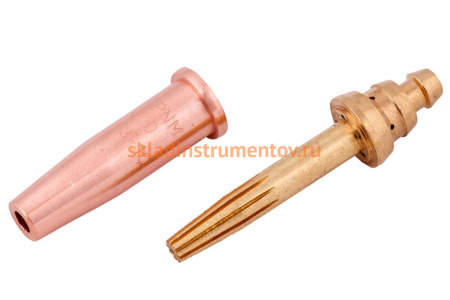 Мундштук к трехтрубному пропановому резаку №0-PNM в сборе 3-10 мм Сварог 94184