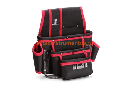 Поясная сумка монтажника без ремня КВТ C-15 78269