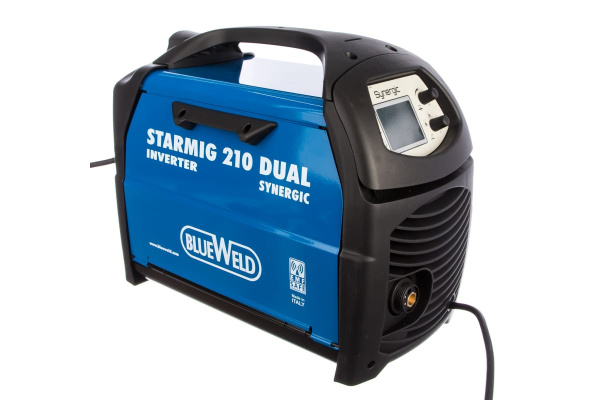 Инверторный полуавтомат BLUE WELD STARMIG 210 DUAL SYNERGIC 230В, 200А, D=0.6-1.2 mm 816726 (816399) Инверторный полуавтомат BLUE WELD STARMIG 210 DUAL SYNERGIC 230В, 200А, D=0.6-1.2 mm 816726 (816399)