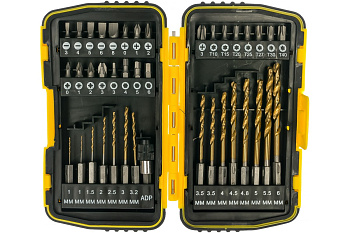 Набор бит и сверл 40 предметов Biber 84945 тов-160269