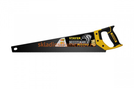 Универсальная ножовка Stayer "Cobra BLACK" 500 мм, 7TPI, 2-15081-50_z01