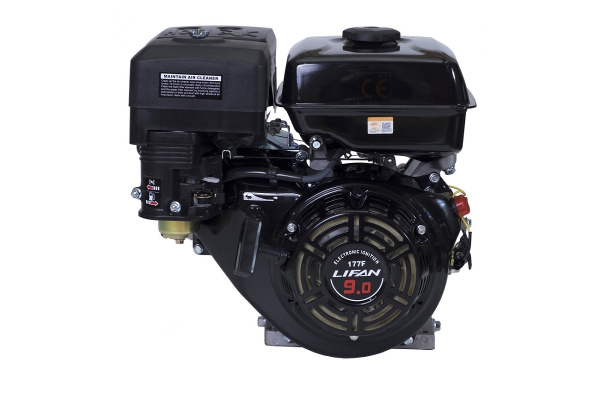 Двигатель LIFAN 177F шлицевой вал 00-00000443