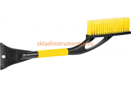 Автомобильная щетка-сметка STAYER MASTER для снега, со скребком, 605мм 61045_z01