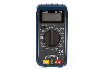 Карманный цифровой мультиметр СЕМ DT-102 481875