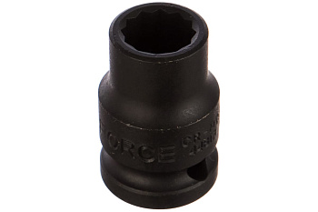 Головка короткая ударная 12-гранная (13 мм; 1/2DR) FORCE 44813