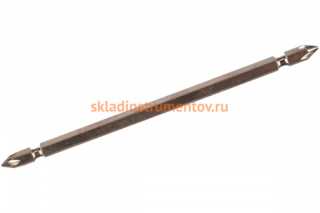 Бита двухсторонняя 1/4", Phillips, PH1, 150 мм KING TONY 131501P