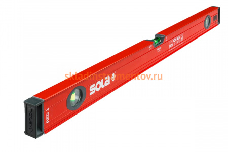 Уровень (L=60 см, 3 глазка) SOLA RED 3 60 01214801