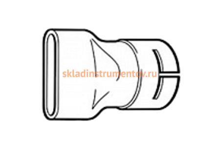 Широкая щелевая насадка для ELECTRON (40х2 мм) Leister 107.134