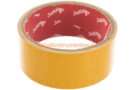 Двусторонняя клейкая лента КУРС 38мм х 5м 11802