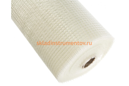 Армированная стеклотканевая сетка Зубр 5x5мм, 100см х 50м 1245-100-50