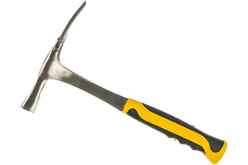 Молоток-кирочка STAYER STRIKE Professional КАМЕНЩИКА 600г цельнометаллический 20165