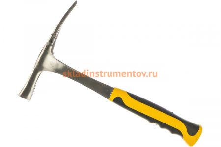 Молоток-кирочка STAYER STRIKE Professional КАМЕНЩИКА 600г цельнометаллический 20165