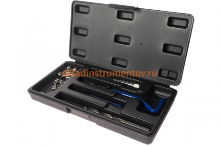 Набор для восстановления резьбы (вставки М8х1.25, L=10.8 мм, 20 штук) 24 предмета JTC 4782