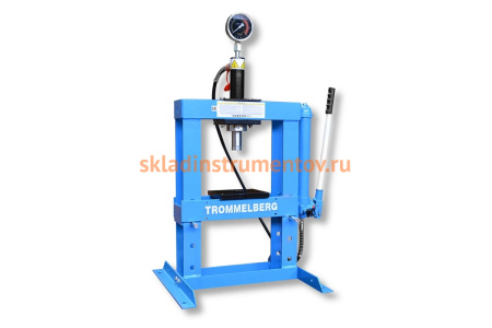 Настольный пресс 10т с манометром Trommelberg SD261210